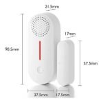 Sensor Magnetico Con Alarma Puerta Ventana Smart Life - Image 5