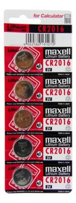 Blister De 5 Pilas 2016 3v Maxell Litio X 5 - Image 2