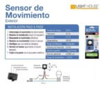 Sensor De Movimiento Exterior Mini Hasta 500w 120o Apto Led - Image 2