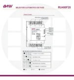 Selector Automático Fase Baw 25a Protege Tensión Trifásico - Image 3