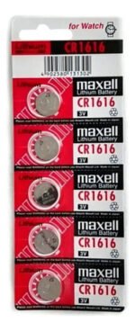 Tira De 5 Pilas Maxell Cr1616 Lithium Tipo Boton - Image 2