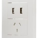 Tapa Luz Armada Toma Doble Usb + Toma 10a Sica Silight Brava