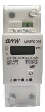 Multimedidor Monofásico Wifi C/registro De Kwh. 5(65)a 230v - Image 2