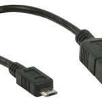 Cable Otg 2.0 Micro Usb 0.20 Cm Vapex Lta 531