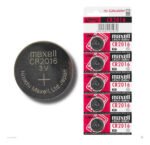 Blister De 5 Pilas 2016 3v Maxell Litio X 5