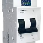 Termomagnetica 2x10 Siemens -4,5ka C Termica Bipolar 10a