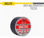 Cinta Multiproposito Tacsa Ductac Tape 48 Mm X 9 Mts Color N - Image 2
