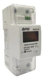 Medidor Luz Monofásico Consumo Riel Din Baw Con Reset Mm2d-6 - Image 2