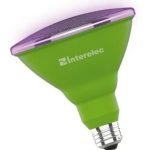 Lampara Led Crecimiento 15w Indoor Par38 Interelec