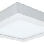 Plafón Cuadrado De Superficie 12w Led Luz Fría Lumiam