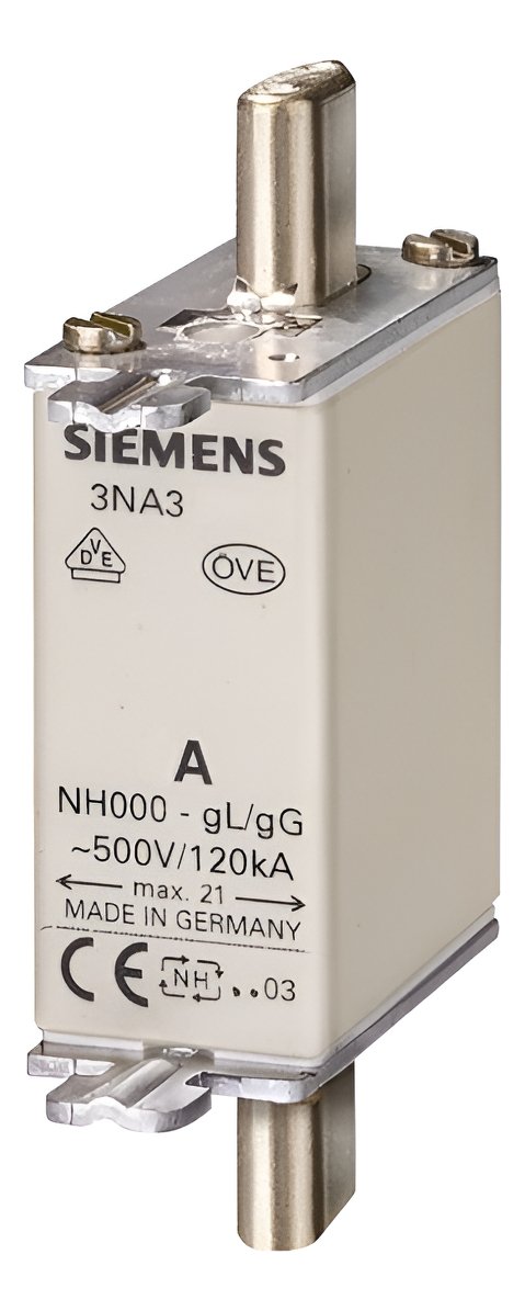 D_697839-MLA89651275434_082025-F.jpg Cartucho Fusible Nh Tamaño 000 10a Siemens 3na3803 - Image 1