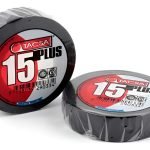 Cinta Aisladora Pvc Plus 20m Cinta Asilante Negra X5 Rollos