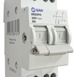 Conmutadora Manual Bipolar I-0-ll 40a 230vca Baw