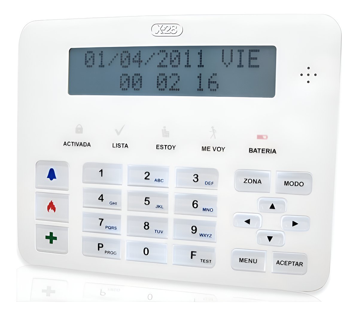 D_706564-MLA95240430373_102025-F.jpg Teclado Alarma X-28 Tlcd-mpxh Lcd Mensajes Hablados - Image 1