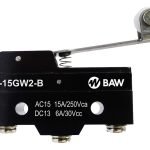 Microswitch Por Palanca Larga Con Roldana Baw Z-15gw2-b