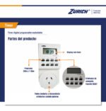 Timer Digital Programable Enchufable Zurich Xtim03205 - Image 4