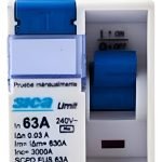 Disyuntor Diferencial Sica Bipolar 63 Amp 2x63