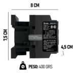 Contactor Tripolar 18a 7,5kw 1na + 1nc Bobina 24v - Baw - Image 4