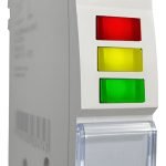 Piloto De Señalización Riel Din Led 3 Luces Ojo De Buey Baw