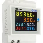 Multimedidor Digital De Energia Monofásico Baw Pantalla Oled