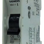 Termica Din Unipolar Siemens 6a Curve B 380v 5sx1