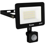 Reflector Baw 30w C/sensor De Movimiento - Luz Fría 6500k