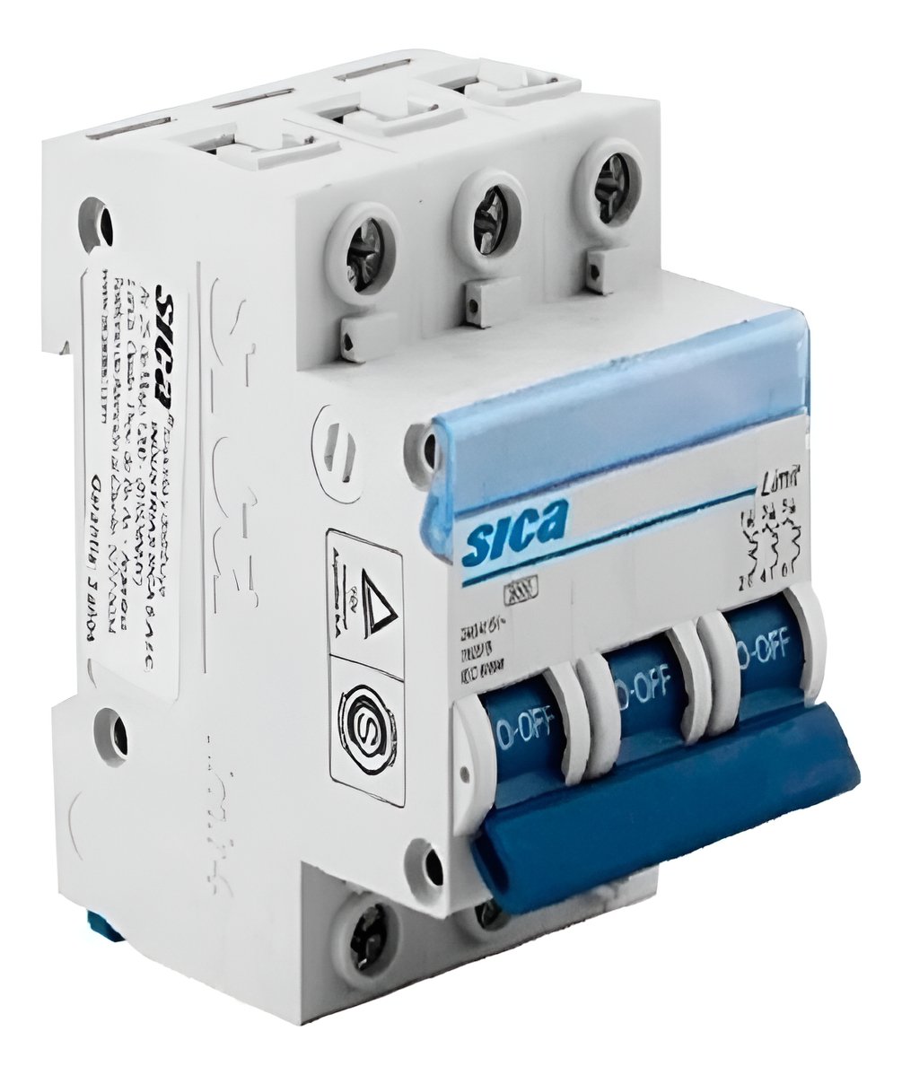 D_751391-MLA89158286423_082025-F.jpg Termomagnética Tripolar Sica 50 Amp Llave Térmica 3x50a - Image 1