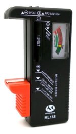 Probador De Pilas Tester 1,5 Volts Y 9 Volts Megalite Ml168 - Image 2