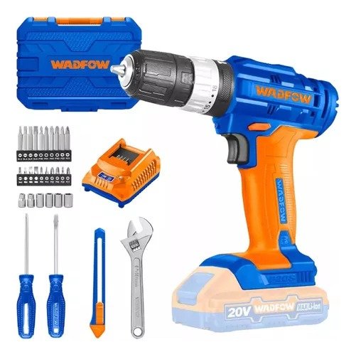 D_763438-MLA83621470385_042025-F.jpg Juego De Herramientas 91 Piezas Wadfow Con Atornillador - Image 1