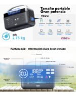 Estación De Carga Portátil Neo-z Tbcin 179wh 300w 220v - Image 8