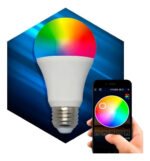 Lampara Led Smart Bulbo Rgb Wifi Baw E27 10w Smart Life - Image 5