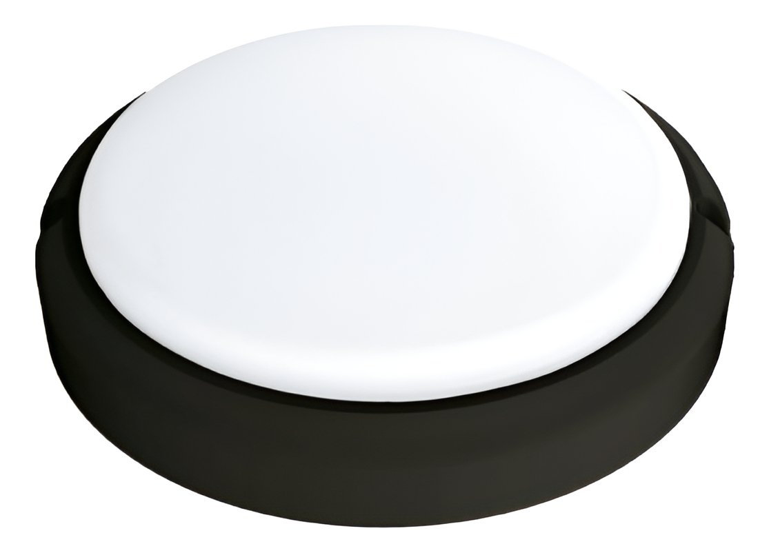D_788530-MLA92288339164_092025-F.jpg Tortuga Led Redonda 8w Luz Dia Interelec Negro - Image 1