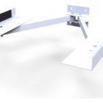 Soporte Nakan Microondas Horno Eléctrico Blanco Hm300