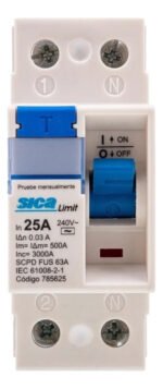 Disyuntor Diferencial 2x25 Sica Bipolar Monofasico - Image 2
