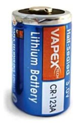 Pila Cr123a 3v Lithium Vapex Para Linterna Camara Sensores - Image 2