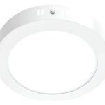 Plafón Redondo De Superficie 12w Led Luz Fría Lumiam