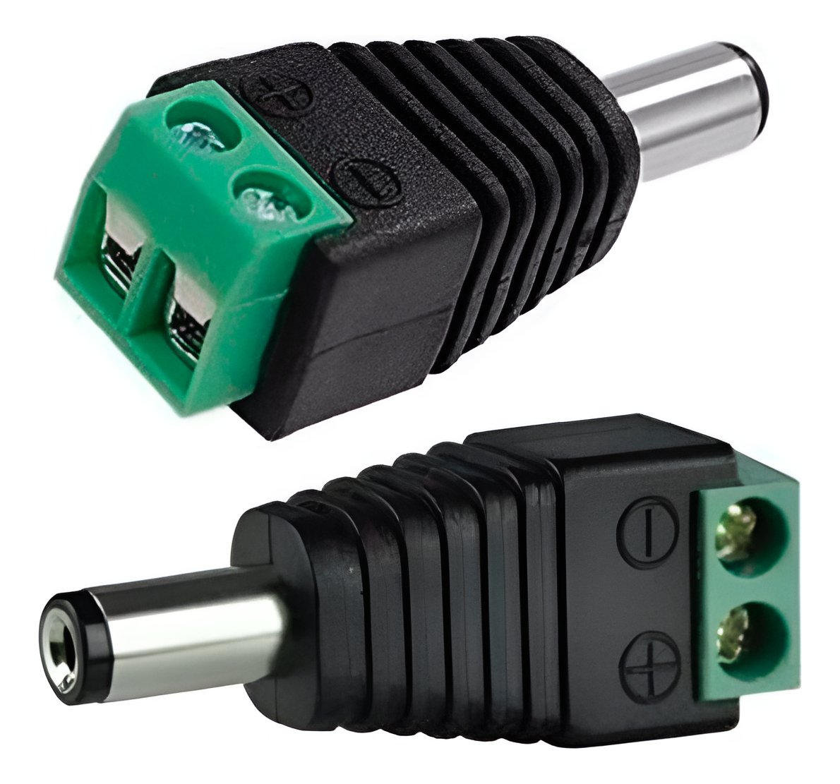 D_818680-MLA90544219872_082025-F.jpg Fichas Plug Macho Alimentacion Camaras 2.1x5.5 Bolsa De 100 - Image 1