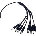 Cable Dc Alimentación Splitter De 1 A 8 Cámaras De Seguridad