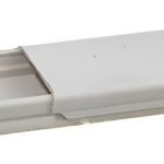 Cable Canal 14x7mm 2 Tiras De 1mt Blanco Kalop