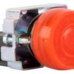Pulsador Para Panel Con Capuchón Nc Baw - Ip65 - Rojo