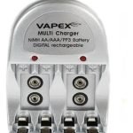 Cargador Multiple Pilas Aa Aaa Baterias 9v - Vapex - Vte200