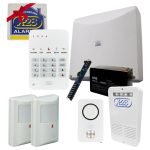 Kit Alarma Casa X-28 4 Zonas Inalámbrica Domiciliaria