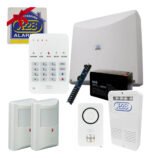 Kit Alarma Casa X-28 4 Zonas Inalámbrica Domiciliaria
