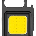 Mini Linterna Cob Led Recargable Usb Iman Llavero 3 Efectos