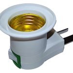 Adaptador Enchufe Portalampara Con Interruptor Tecla