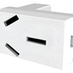 Tomacorriente Bipolar + Tierra 20a Jeluz Verona Pack X 5 U