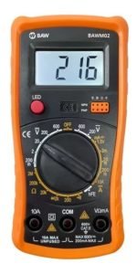 Multimetro Tester Digital Medidor Baw Display Led 10a 600v - Image 2