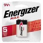 1 X Pila Batería 9v Energizer Max 522 Pila Alcalina 9v