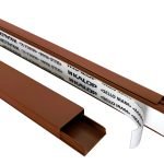 Cable Canal Kalop 20x10mm Autoadhesivo 2 Tiras De 1mts