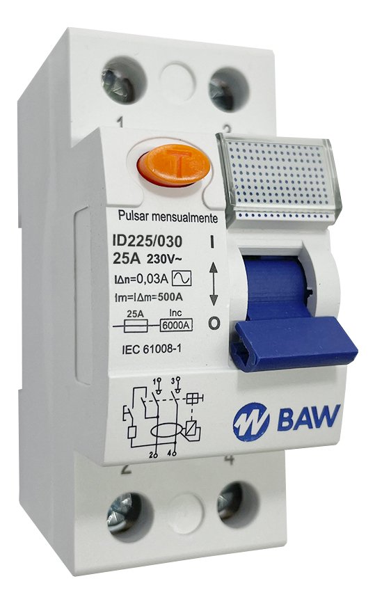 D_891185-MLA78585433051_082024-F.jpg Disyuntor Diferencial Bipolar 2x 25 Amp 30ma Baw - Image 1